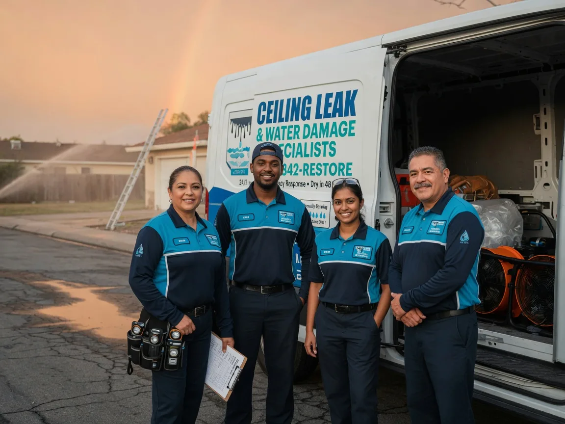 Ceiling Leak Cleanup company in Marshalls Creek, PA
