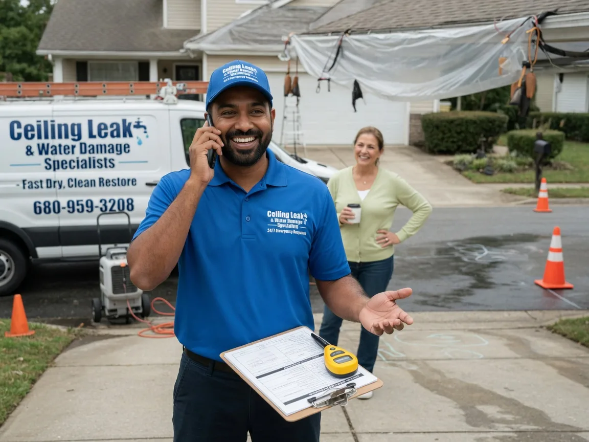 Ceiling Leak Cleanup Marshalls Creek, PA FAQs